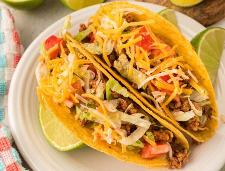 10 Family Meals $10, Ground, Beef, Tacos