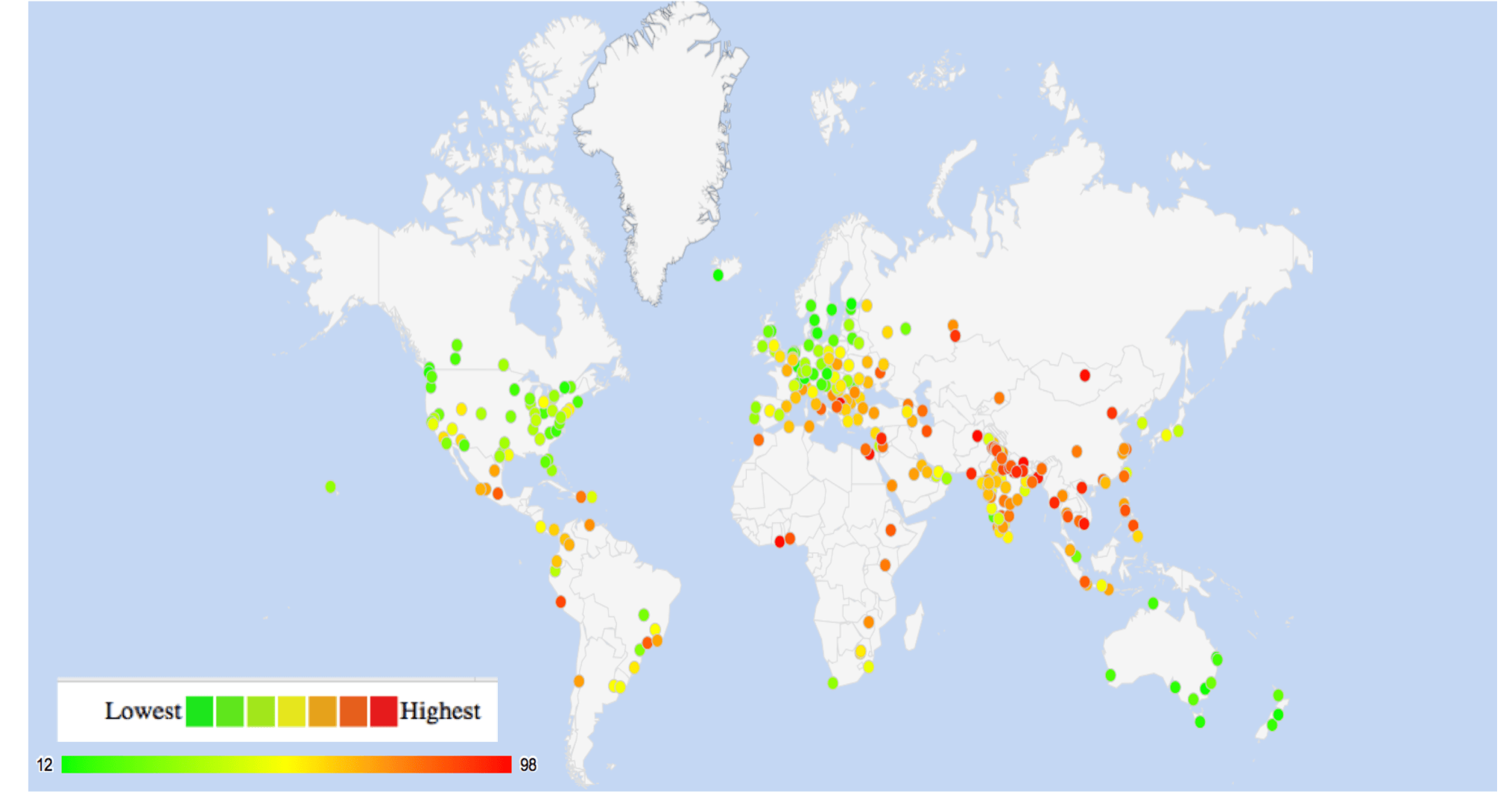 Worlds Most polluted Cities