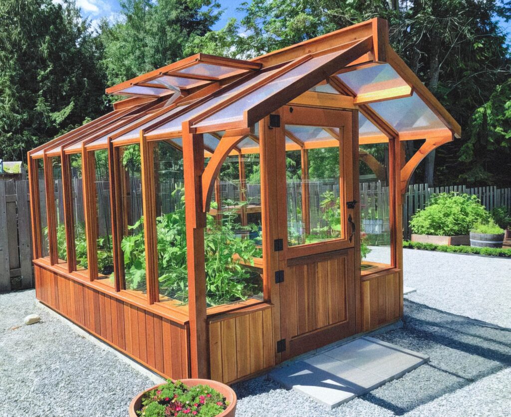 latest breaking,How to Build a 10x12 Greenhouse, cedar, wood, greenhouse