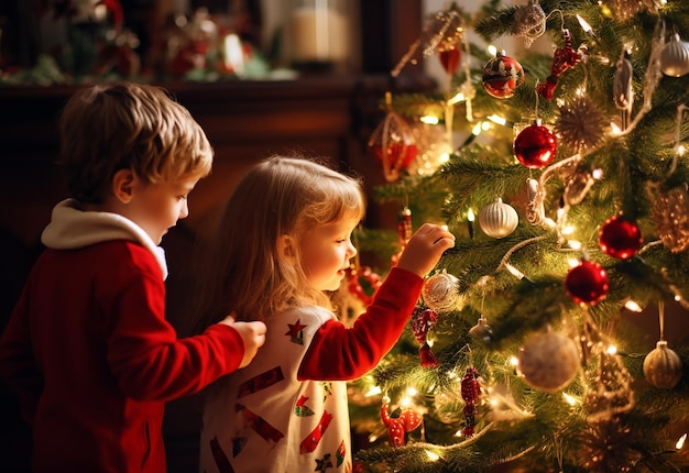 latest breaking, 4 Types of Live Christmas Trees, christmas,tree, docorated, with, 2, kids