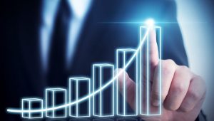 latest breaking, business, news, man, using, online, chart