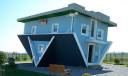 strange news house upside down